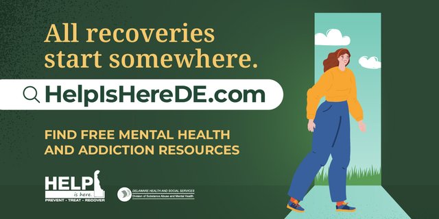 HelpIsHereDE.com Organic Social Media Facebook & X/Twitter (Option #2)