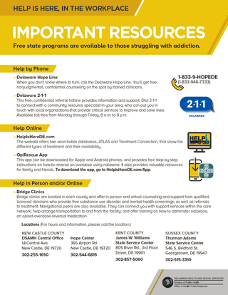 Employee Important Resources